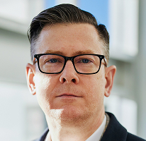 Alexander Hughes, Geschäftsführer eines Kryptowährungshandelsunternehmens, Porträt